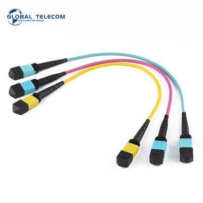 0.2dB Mtp Mpo Patch Cord 8 12 24 cores Singlemode multimode
