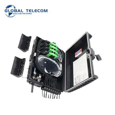 16 Core Fiber Optic Distribution Box Wall Mounted Ios9001 Certification