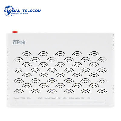 V5.0 ZTE F660 GPON 4FE 2POTS WIFI SC UPC Optical Interface