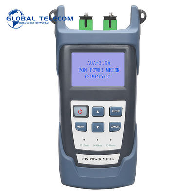 AUA 310A Handheld Optical Power Meter 1310/1490/1550nm for FTTH FTTX