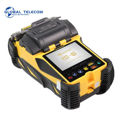 FST-Q5 Optical Fiber Fusion Splicer Low Splicing Loss 0.03dB With Fiber Clamp