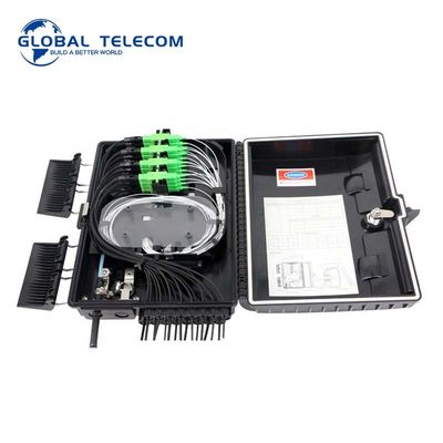 16 Core Fiber Optic Distribution Box Wall Mounted Ios9001 Certification