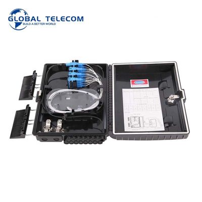 IP65 Fiber Optic Distribution Box , outdoor 16 core Fiber Nap Box