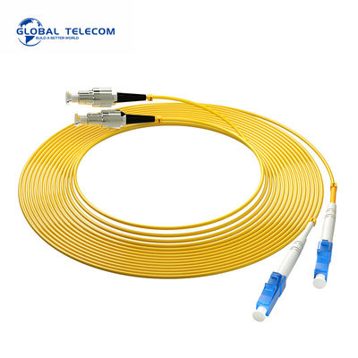 65dB APC Fiber Optic Patch Cord , PVC Simplex And Duplex Fiber Optic Cable