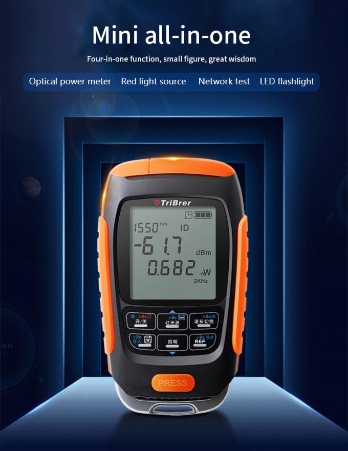 TriBrer APM50 Mini Optical Power Meter OPM FTTH Multifunction